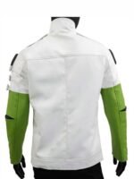 Apex Legends Crypto Grey Leather Jacket