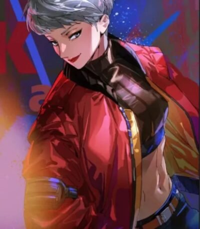 Apex Legends Valkyrie Red Bomber Jacket