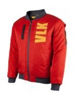 Apex Legends Valkyrie Red Bomber Jacket