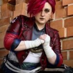 Arcane VI Red Cosplay Jacket