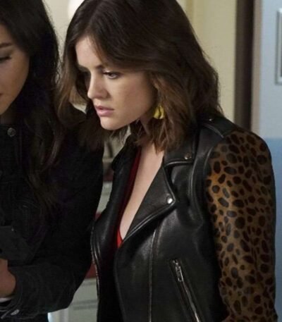Aria Montgomery Pretty Little Liars Biker Jacket