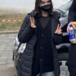 Ariana Greenblatt Borderlands Movie 2024 Puffer Coat