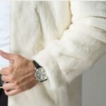 Armando Mink Fur White Hooded Jacket
