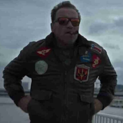 Arnold 2023 Arnold Schwarzenegger Patches Bomber Jacket