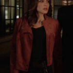 Arrow Dinah Drake Brown Leather Jacket