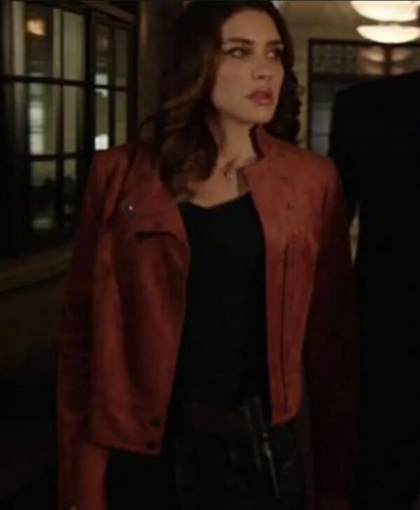 Arrow Dinah Drake Brown Leather Jacket