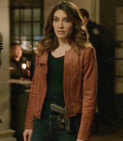 Arrow Dinah Drake Brown Leather Jacket