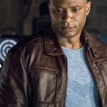 Arrow S04 John Diggle Brown Jacket