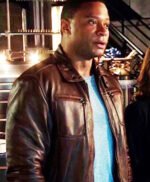 Arrow S04 John Diggle Brown Jacket