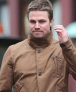 Arrow Stephen Amell Brown Jacket