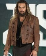 Arthur Curry Aquaman Distressed Leather Jacket
