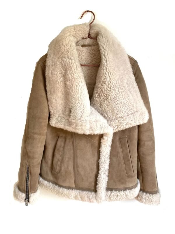 As Certain As Death Lindsey Shaw Shearling Jacket