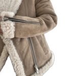 As Certain As Death Lindsey Shaw Shearling Jacket