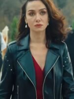 As the Crow Flies Birce Akalay Black Biker Jacket