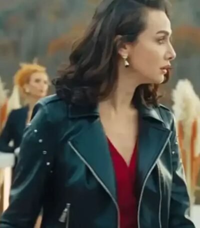 As the Crow Flies Birce Akalay Black Biker Jacket