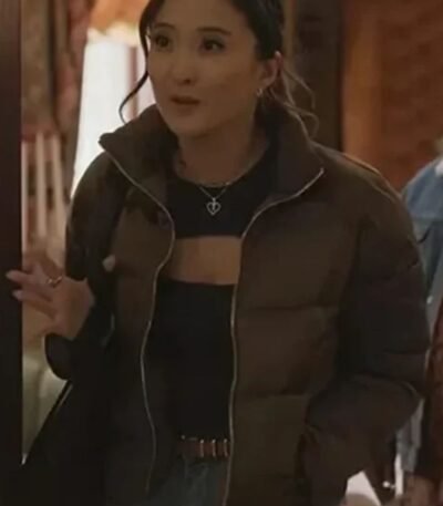 Ashley Park Only Murders in the Building Puffer Jacket