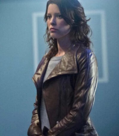 Audrey Marie Anderson Arrow Dark Brown Jacket