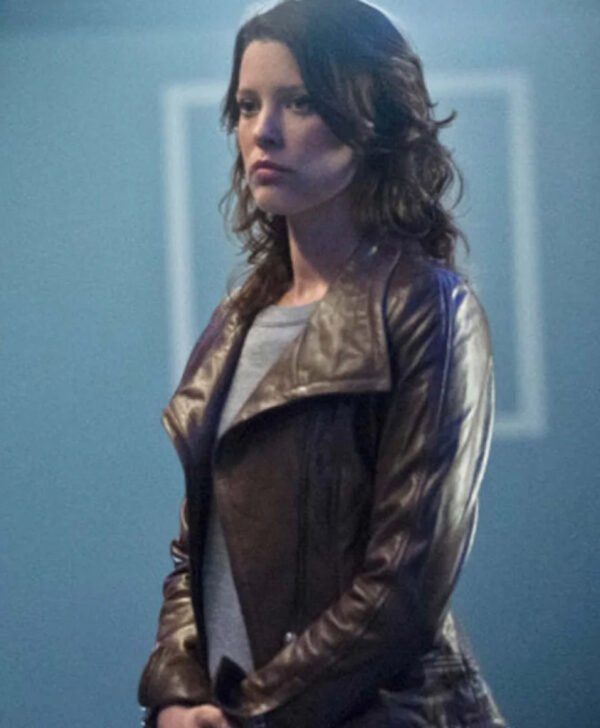 Audrey Marie Anderson Arrow Dark Brown Jacket