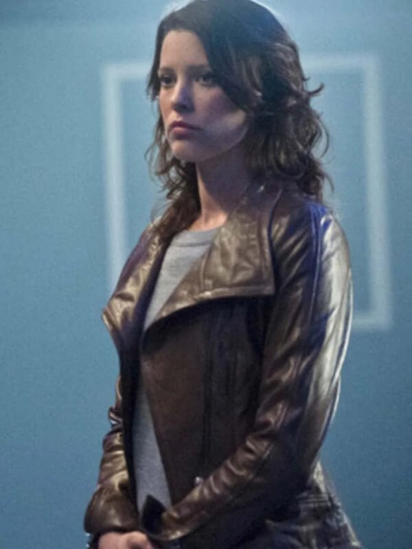 Audrey Marie Anderson Arrow Dark Brown Jacket