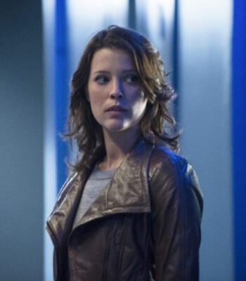 Audrey Marie Anderson Arrow Dark Brown Jacket