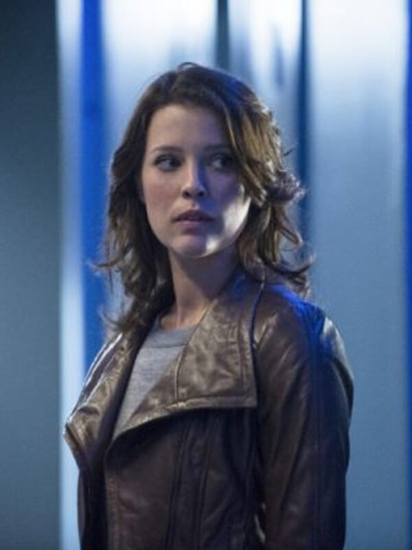 Audrey Marie Anderson Arrow Dark Brown Jacket