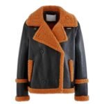 Austin Brown Leather Black Jacket