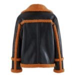 Austin Brown Leather Black Jacket