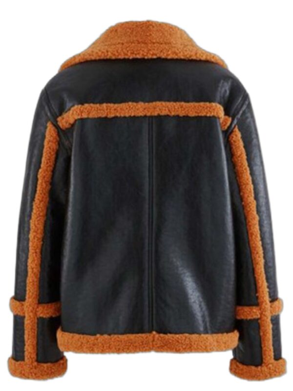 Austin Brown Leather Black Jacket