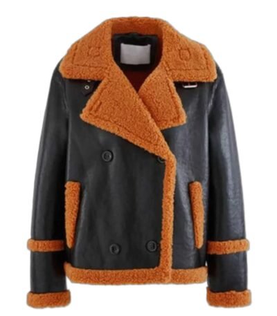 Austin Brown Leather Black Jacket