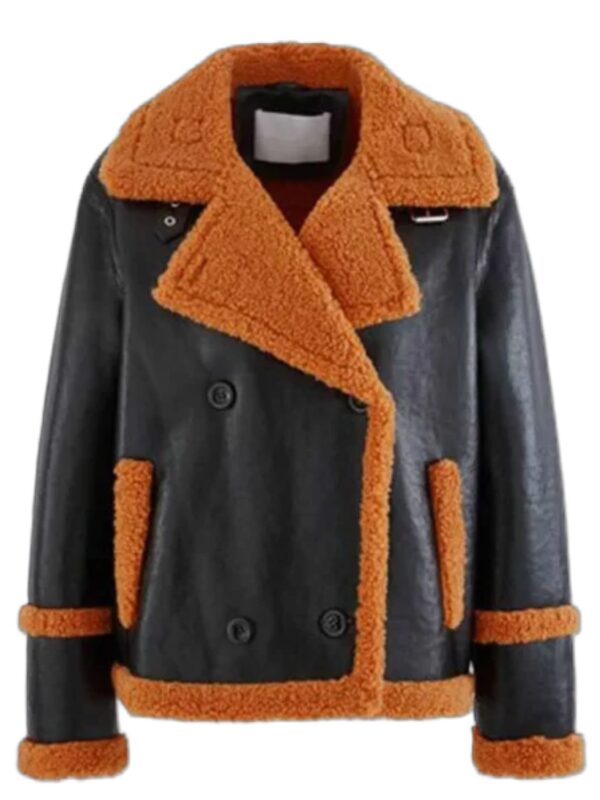 Austin Brown Leather Black Jacket