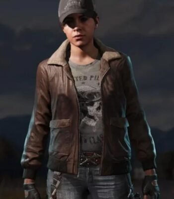 Aviator Far Cry 5 Brown Jacket