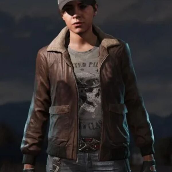 Aviator Far Cry 5 Brown Jacket