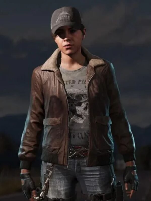 Aviator Far Cry 5 Brown Jacket