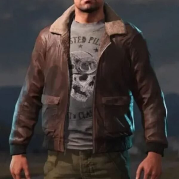 Aviator Far Cry 5 Brown Jacket