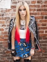 Avril Lavigne Bite Me Leather Jacket