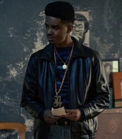 BMF B Mickie Black Leather Jacket