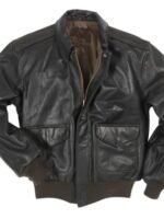 BMF Black Mafia Family Dink Black Leather Jacket