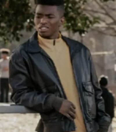 BMF Black Mafia Family Dink Black Leather Jacket