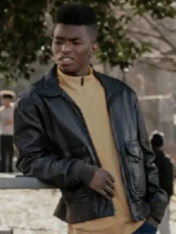 BMF Black Mafia Family Dink Black Leather Jacket