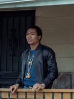 BMF Demetrius Lil Meech Flenory Black Bomber Jacket