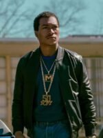 BMF Demetrius Lil Meech Flenory Black Bomber Jacket