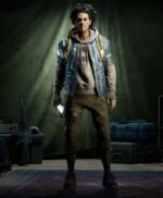 Back 4 Blood Game B4B Evangelo Blue Leather Jacket