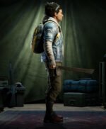 Back 4 Blood Game B4B Evangelo Blue Leather Jacket