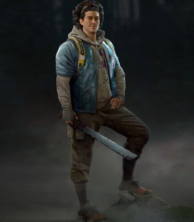 Back 4 Blood Game B4B Evangelo Blue Leather Jacket