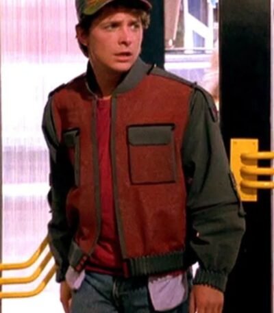 Back To The Future 2 Marty McFly Fox Jacket