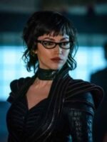 Baroness Snake Eyes G.I. Joe Origins Black Leather Jacket