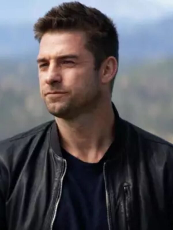 Barry Blackwell Animal Kingdom Black Leather Jacket