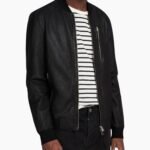 Barry Blackwell Animal Kingdom Black Leather Jacket