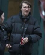 Batman 2022 The Riddler Black Puffer Jacket