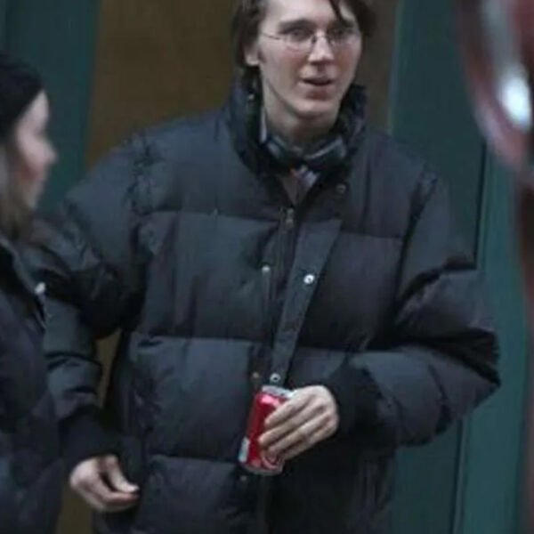 Batman 2022 The Riddler Black Puffer Jacket